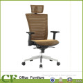 CF high back aluminum Base mesh executive office chair furniture with wheels